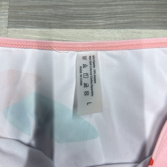 🏴 SHEIN floral bathing suit bottoms size large NEW - Picture 3 of 6